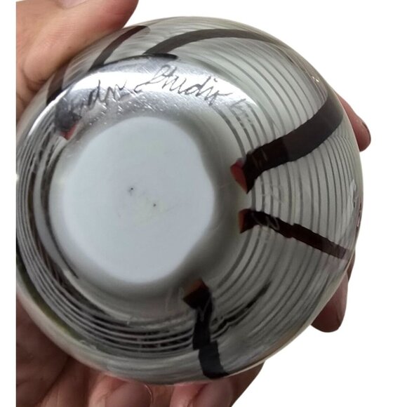 Bridgeton Studio 1978 Chris Buzzini Butterfly & Flower Paperweight - Picture 10 of 15